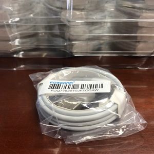 lightning USB cable charger.